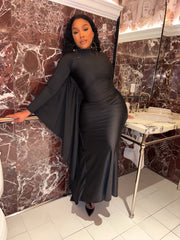 Butterfly Luxe Dress Black