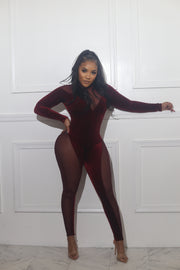 Joy Velvet Jumpsuit