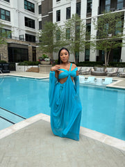 Deep Blue Desire Dress