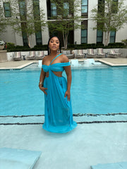 Deep Blue Desire Dress