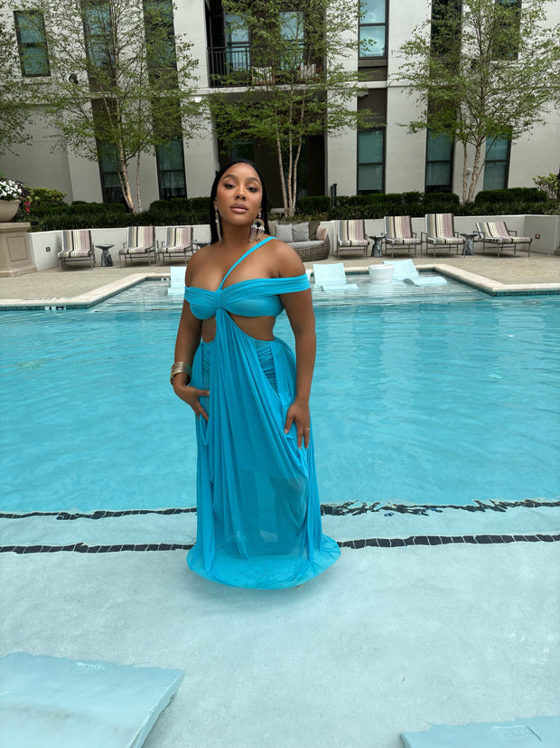 Deep Blue Desire Dress